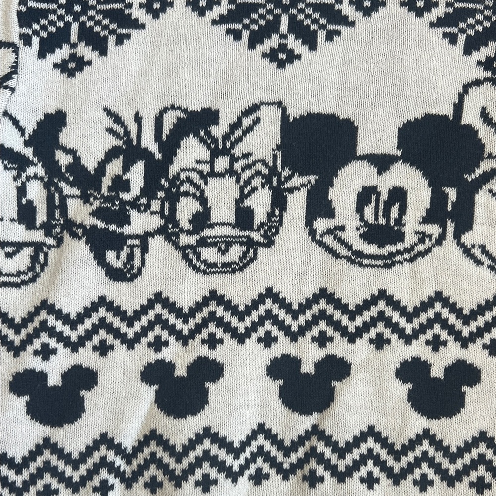 Disney Kids Sweater with Black and White Pattern - Picture 3 of 5
